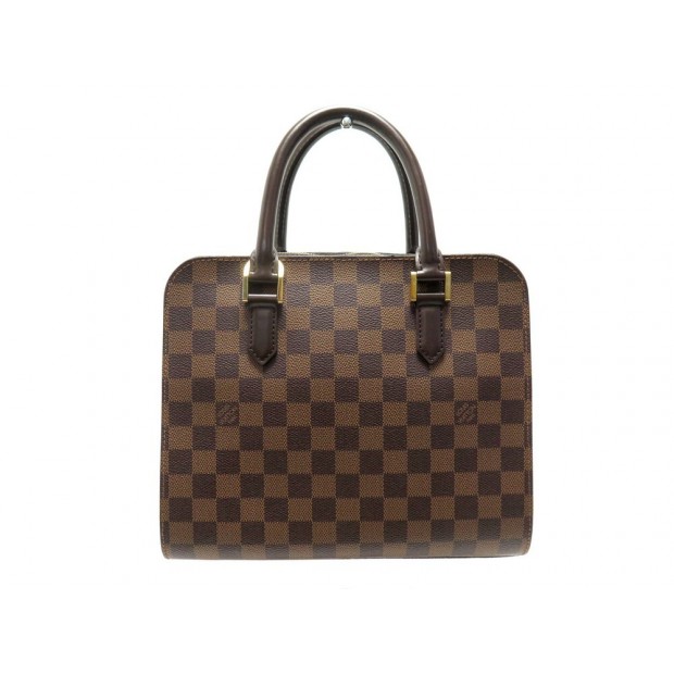 SAC A MAIN LOUIS VUITTON TRIANA N51155 TOILE DAMIER EBENE CANVAS HANDBAG 1225€