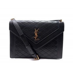 NEUF SAC A MAIN YVES SAINT LAURENT GABY SATCHEL 695503 CUIR MATELASSE BAG 2500€