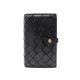 PORTEFEUILLE BOTTEGA VENETA PORTE MONNAIE EN CUIR INTRECCIATO NOIR WALLET 820€