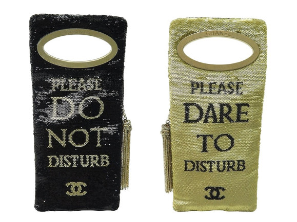  sac a main chanel pochette please do not disturb
