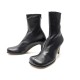 NEUF CHAUSSURES BOTTEGA VENETA BOTTINES 610238 39 CUIR NOIR + BOITE SHOES 1100€