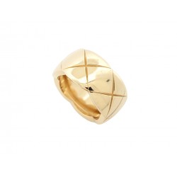NEUF BAGUE CHANEL COCO CRUSH GM T54 J10574 OR JAUNE 18K DORE GOLD RING 4010€