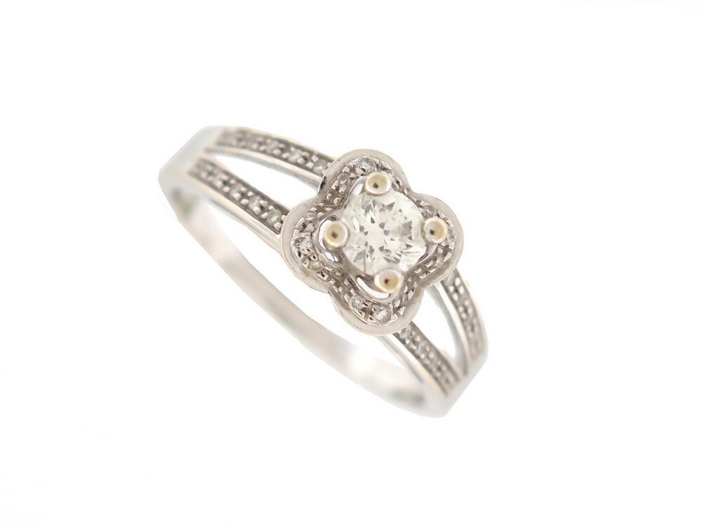 bague mauboussin solitaire chance of love n2 t55 en or
