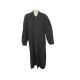 VINTAGE MANTEAU HERMES LONG TAILLE 50 M EN LAINE ANTHRACITE WOOL COAT 5500€