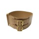 CEINTURE CHRISTIAN DIOR D-WAIST CORSET TAILLE 68 CUIR BEIGE LEATHER BELT 1500€