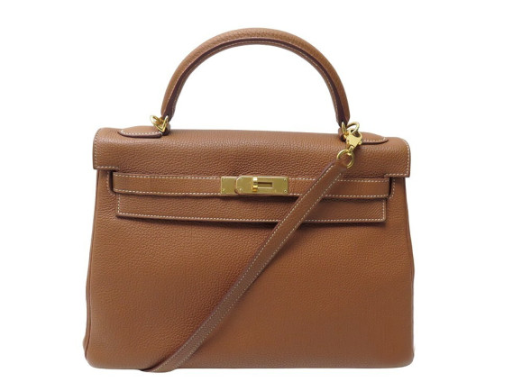  sac a main hermes kelly ii 32 retourne cuir togo