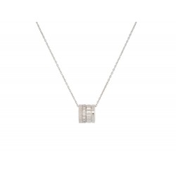 NEUF COLLIER BOUCHERON PENDENTIF BAGUE QUATRE RADIANT OR 18K GOLD NECKLACE 5100€