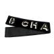 NEUF ECHARPE CHANEL LOGO CC AA7074 LAINE DE MOUTON NOIR BLANC ECRU SCARF 2170€