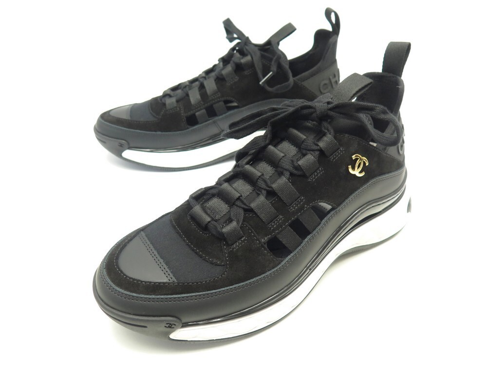 Chanel Chaussures Basket Chanel Homme Noir Chanel Femme Chaussure - Main Image