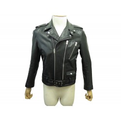 BLOUSON PERFECTO SAINT LAURENT BIKER 397292 50 M CUIR HEDI SLIMANE JACKET 3990€