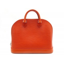 NEUF SAC A MAIN LOUIS VUITTON ALMA PM EN CUIR EPI ORANGE LEATHER HANDBAG 2000€