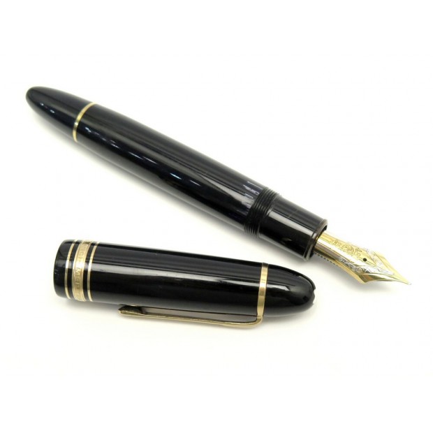 VINTAGE STYLO PLUME MONTBLANC MEISTERSTUCK 149 MB132113 A PISTON NOIR PEN 960€