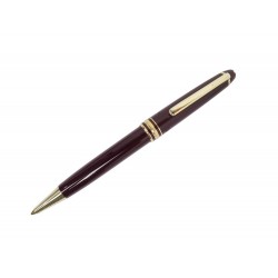 NEUF VINTAGE STYLO BILLE MONTBLANC MEISTERSTUCK CLASSIQUE RESINE BORDEAUX 615€