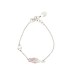 NEUF BRACELET CHRISTIAN DIOR DNA ROSE STRASS B0244DNACY002U METAL STRAP 350€