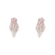 BOUCLES D'OREILLES CHRISTIAN DIOR DNA ROSE STRASS E0095DNACY METAL EARRINGS 330€