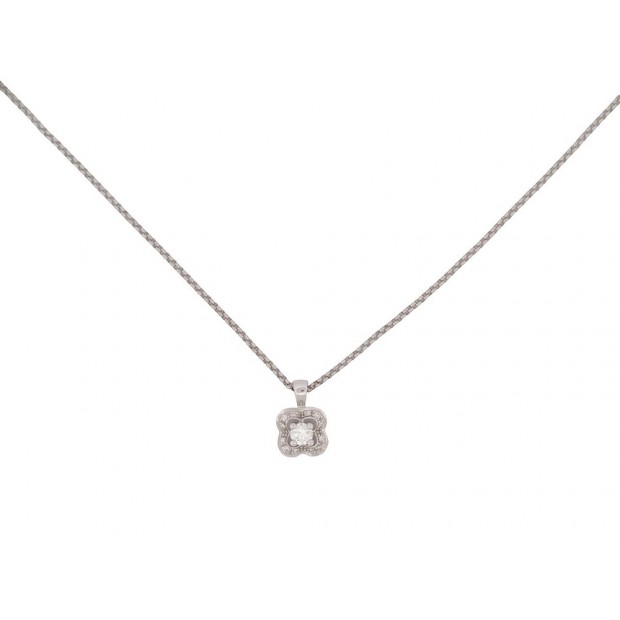 NEUF COLLIER MAUBOUSSIN CHANCE OF LOVE N2 OR BLANC 18K DIAMANTS NECKLACE 2253€