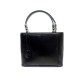 SAC A MAIN CHRISTIAN DIOR LADY MALICE PERLA CUIR VERNI NOIR CABAS HAND BAG 1500€