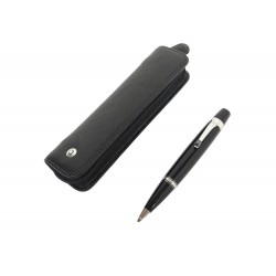 STYLO BILLE MONTBLANC BOHEME RESINE NOIRE RESIN BALLPOINT PEN + ETUI CASE 945€