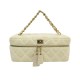 VINTAGE SAC TROUSSE DE TOILETTE CHANEL VANITY FERMOIR TIMELESS JERSEY MATELASSE