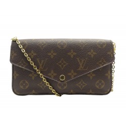 SAC A MAIN LOUIS VUITTON FELICIE M81896 TOILE MONOGRAM HANDBAG PURSE 1150€