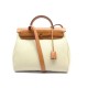 SAC A MAIN HERMES HERBAG 31 ZIP EN TOILE & CUIR BEIGE BANDOULIERE HAND BAG 2750€