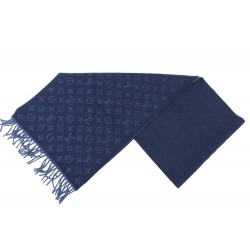 NEUF ECHARPE LOUIS VUITTON MONOGRAM DEGRADE M70257 CACHEMIRE LAINE SCARF 550€