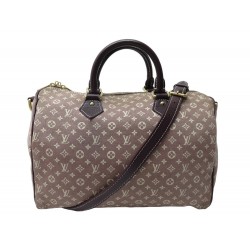 SAC A MAIN LOUIS VUITTON SPEEDY 30 TOILE MINI LIN MONOGRAM BANDOULIERE BAG 1200€