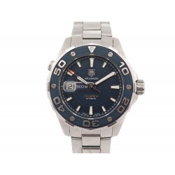 MONTRE TAG HEUER AQUARACER WAJ2112 43 MM AUTOMATIQUE ACIER STEEL WATCH 2600€