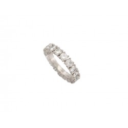 BAGUE CARTIER ALLIANCE DESTINEE CRN4127552 T52 PLATINE & DIAMANTS RING 22700€