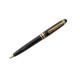 VINTAGE STYLO BILLE MONTBLANC MEISTERSTUCK MOZART PM DORE RESINE NOIR PEN 395€