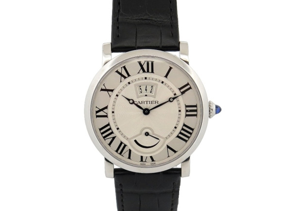 montre rotonde de cartier w1556369 40mm croco