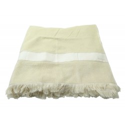 NEUF DRAP DE PLAGE HERMES YATCHING GRAND MODELE H102503M ECRU BEACH TOWEL 470€