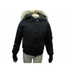 MANTEAU CANADA GOOSE BLOUSON AVIATEUR CHILLIWACK HERITAGE XS 34 BLACK COAT 1550€