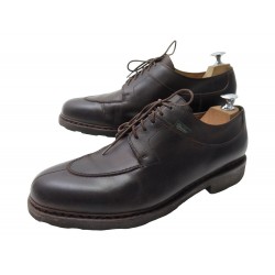 CHAUSSURES PARABOOT DERBY AVIGNON 10 44 DEMI CHASSE EN CUIR LEATHER SHOES 430€