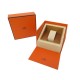 BOITE POUR MONTRE HERMES CAPE COD ARCEAU HEURE H ORANGE SUR-BOITE WATCH BOX