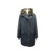 MANTEAU YVES SALOMON PARKA ARMY AF10885GAFFW 38 M FOURRURE RENARD ZIBELINE 2150€