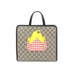 NEUF SAC A MAIN GUCCI TOTE BAG GG SUPREME CHICKEN 606192 MONOGRAM HAND BAG KIDS