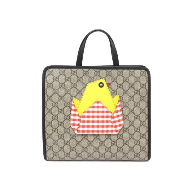 NEUF SAC A MAIN GUCCI TOTE BAG GG SUPREME CHICKEN 606192 MONOGRAM HAND BAG KIDS