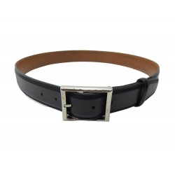 CEINTURE BERLUTI CLASSIC 35 MM C0002-V1 85 CUIR NOIR LEATHER BLACK MEN BELT 550€