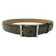 CEINTURE BERLUTI CLASSIC 35 MM C0002 T 85 EN CUIR KAKI KHAKI LEATHER BELT 550€