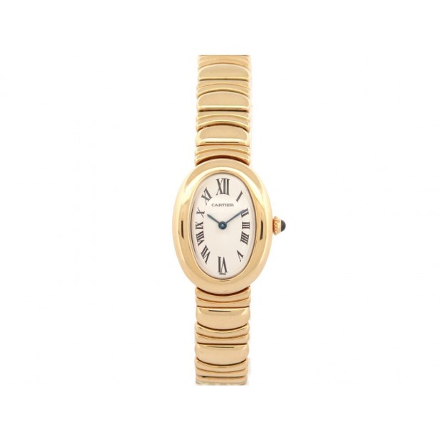 MONTRE CARTIER BAIGNOIRE PM 31 MM CRWGBA0013 EN OR JAUNE 18K QUARTZ WATCH 28400€