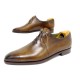 CHAUSSURES BERLUTI RICHELIEU ONE CUT 6 40 CUIR PATINE CACAO EMBAUCHOIRS 2145€