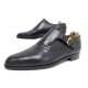 CHAUSSURES BERLUTI MOCASSINS A BOUCLE 6.5 40.5 BOUT FLEURI CUIR NOIR SHOES 1920€