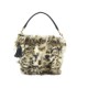 NEUF SAC A MAIN SAINT LAURENT EMMANUELLE 436921 FOURRURE RENARD SEAU BAG 2800€