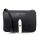 SAC A MAIN CELINE POCHETTE A LANIERE BANDOULIERE CUIR GRAINE NOIR STRAP BAG 950€