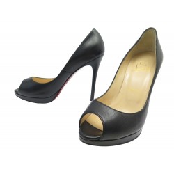 NEUF CHAUSSURES CHRISTIAN LOUBOUTIN ESCARPINS NEW VERY PRIVE 36.5 SHOES 795€