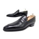 CHAUSSURES JM WESTON 436 MOCASSINS CONTI 8D 42 EN CUIR NOIR LOAFERS SHOES 790€