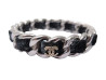 bracelet chanel logo cc strass 2013 chaine entrelacee