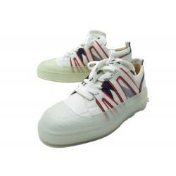 NEUF CHAUSSURES CHRISTIAN LOUBOUTIN BASKET VIDA VIVA 42 CUIR SNEAKERS SHOES 850€