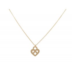 COLLIER POIRAY COEUR ENTRELACE MM 328210 OR JAUNE 18K CHAINE GOLD NECKLACE 2690€